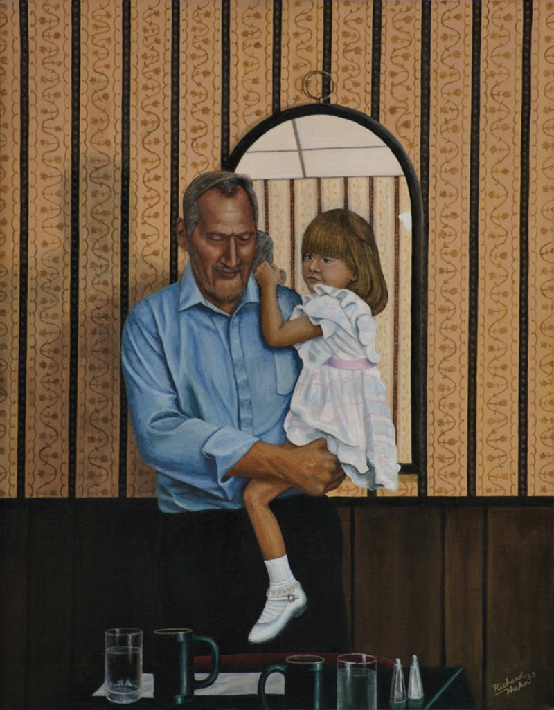 Grampa & grandaughter