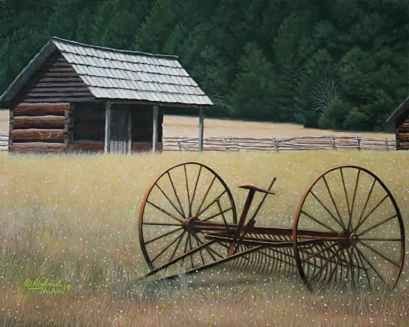 Antique Hay Rake